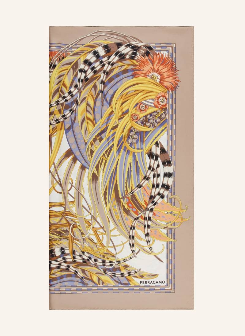 Ferragamo Seidentuch weiss von FERRAGAMO