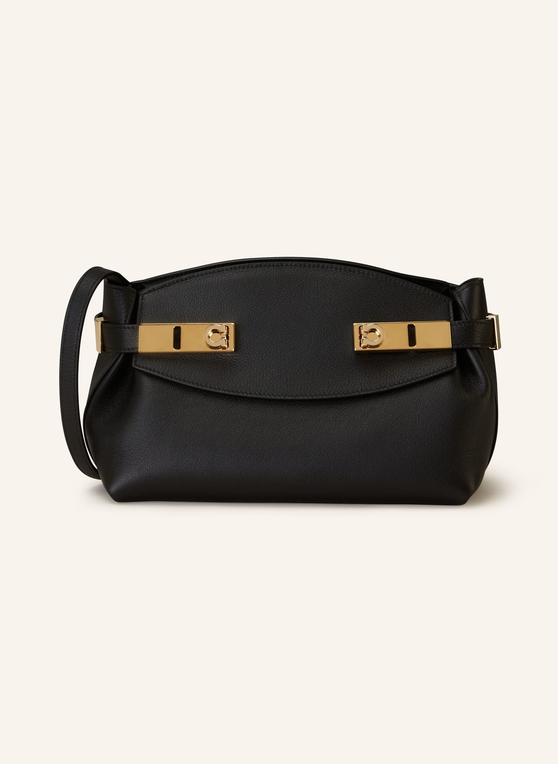 Ferragamo Umhängetasche Hug Soft schwarz Ferragamo Umhängetasche Hug Soft schwarz von FERRAGAMO
