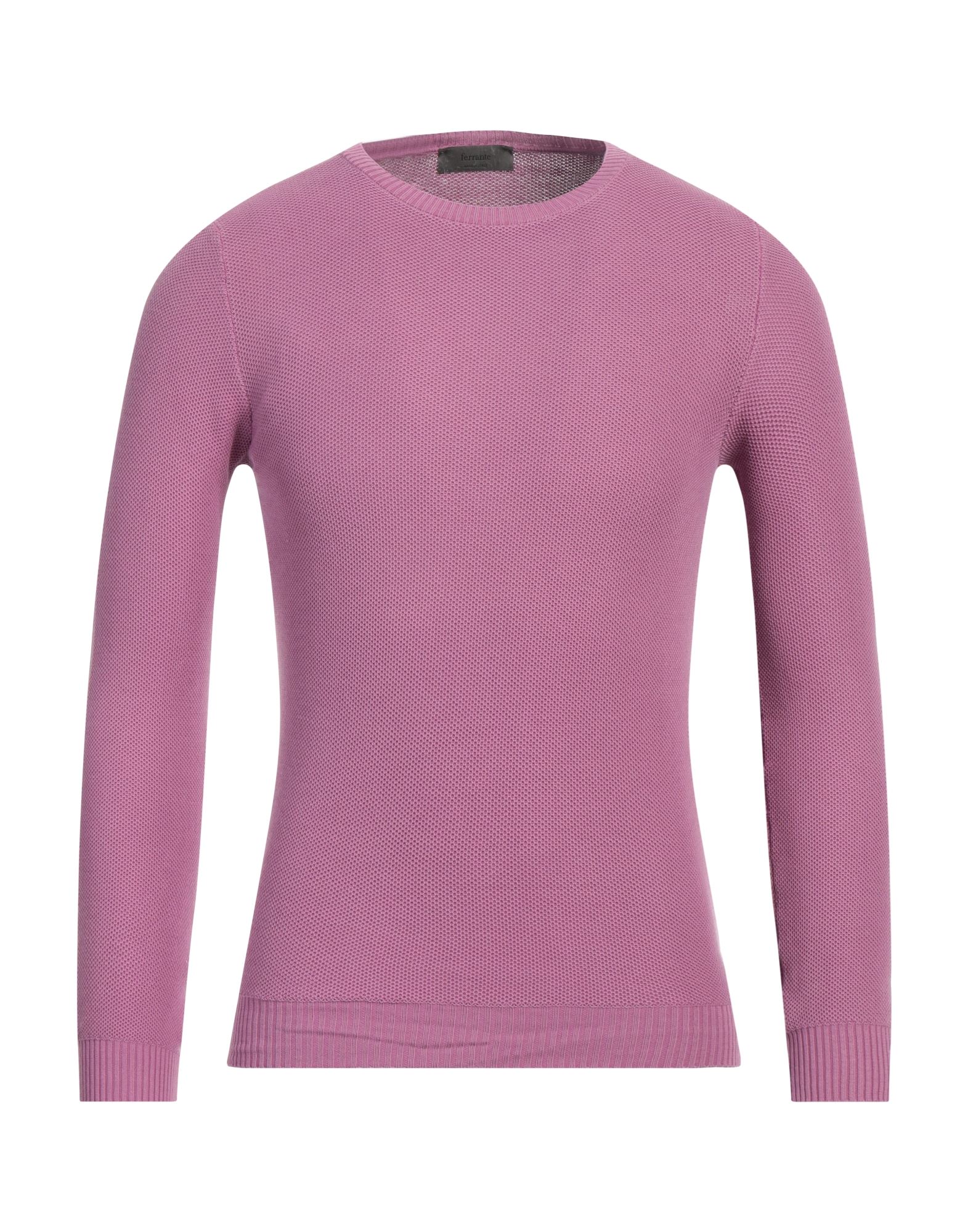 FERRANTE Pullover Herren Flieder von FERRANTE