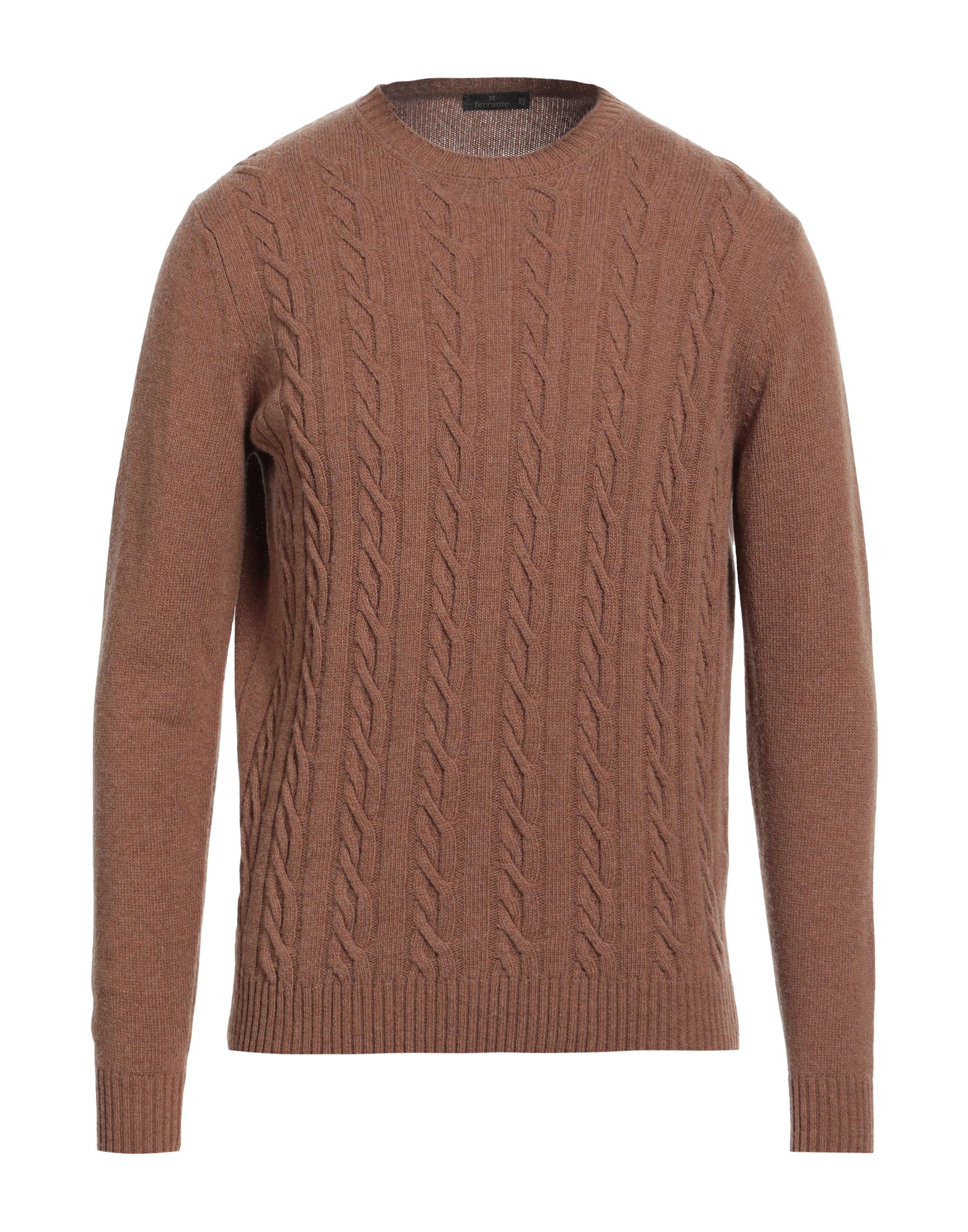 FERRANTE Pullover Herren Kamel von FERRANTE