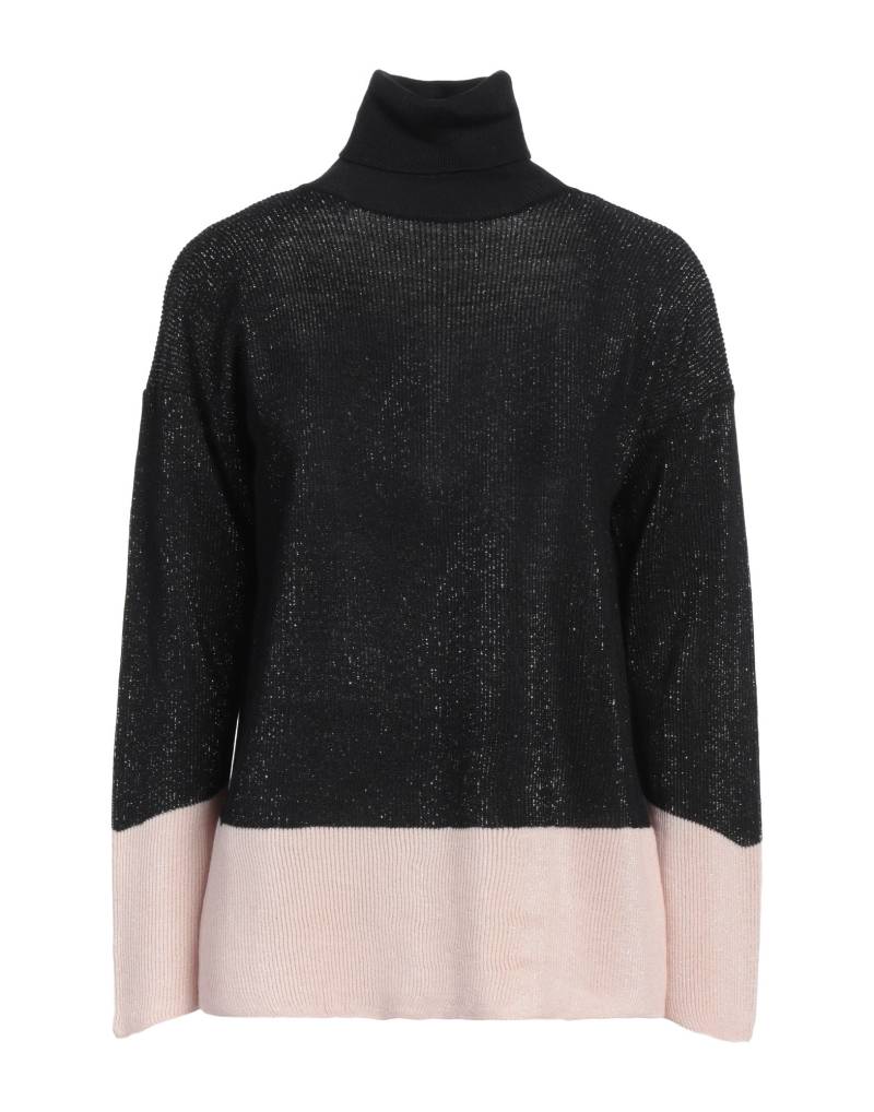 FERRANTE Rollkragenpullover Damen Schwarz von FERRANTE