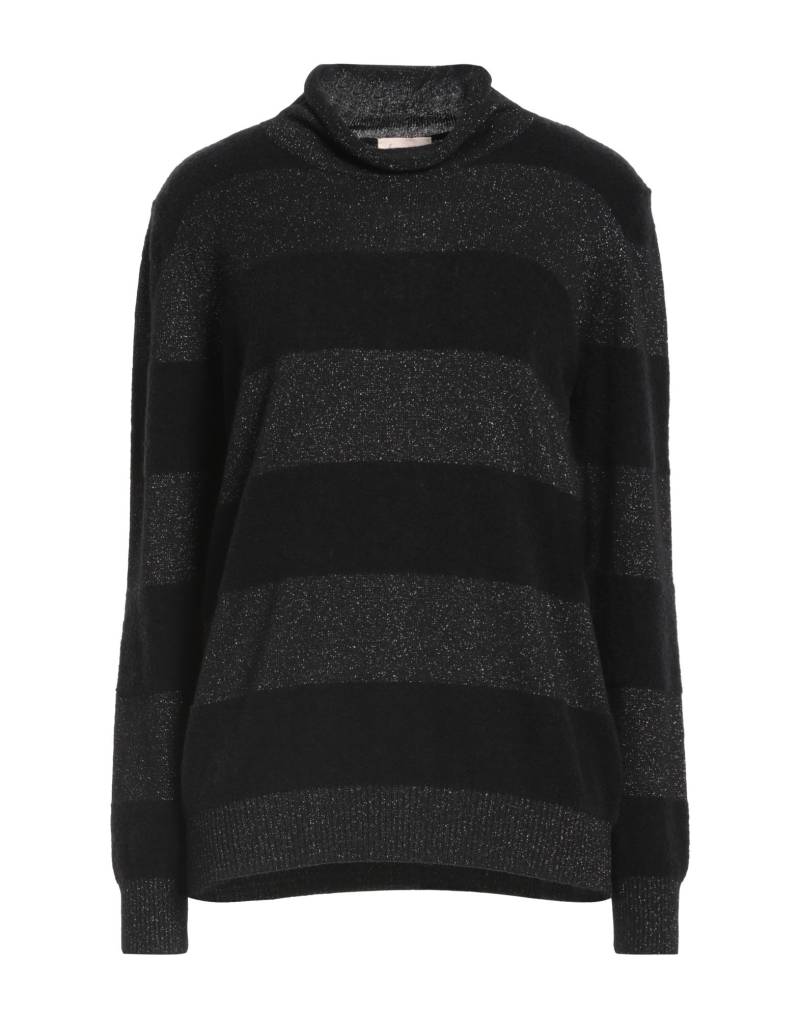 FERRANTE Rollkragenpullover Damen Schwarz von FERRANTE