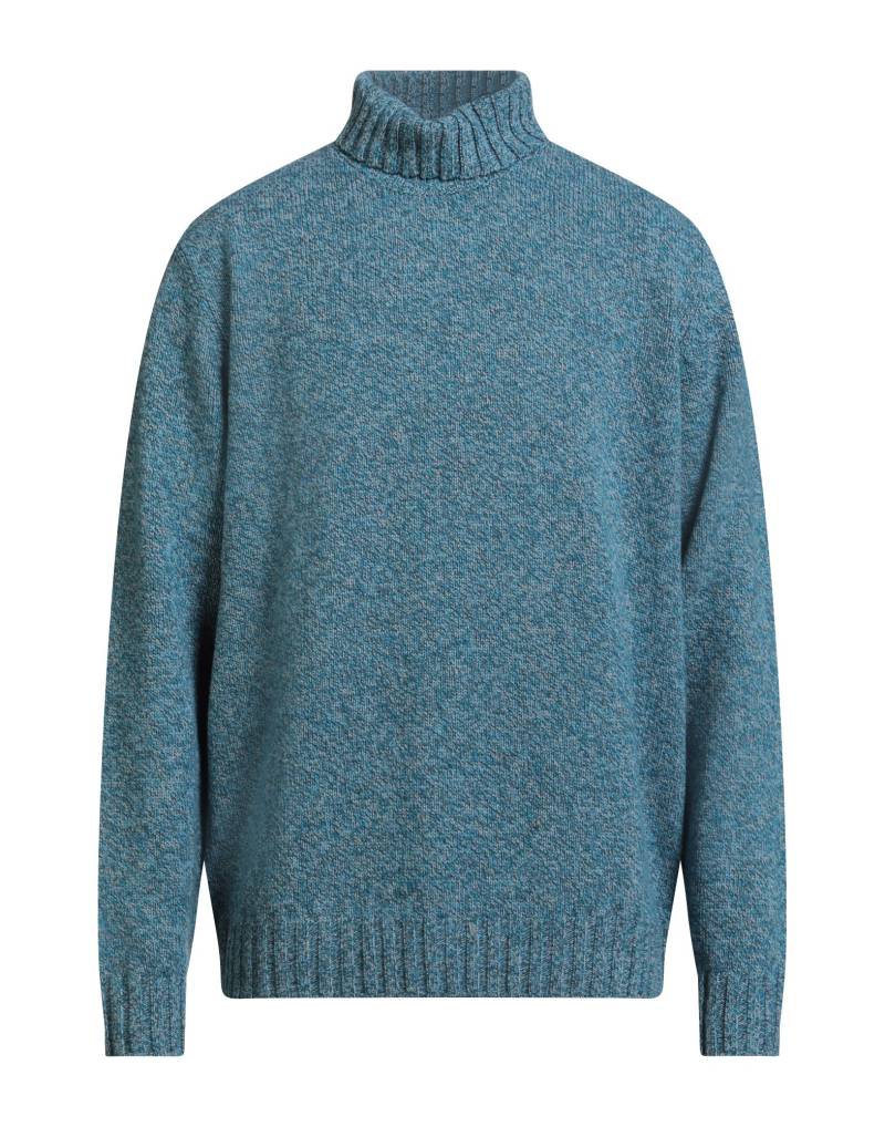 FERRANTE Rollkragenpullover Herren Azurblau von FERRANTE