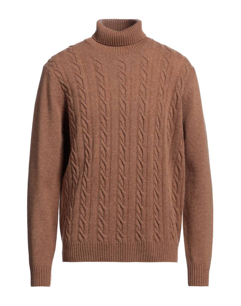 FERRANTE Rollkragenpullover Herren Braun von FERRANTE