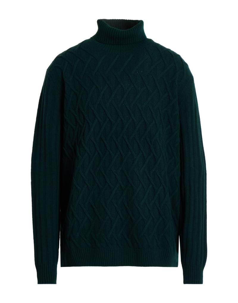 FERRANTE Rollkragenpullover Herren Dunkelgrün von FERRANTE