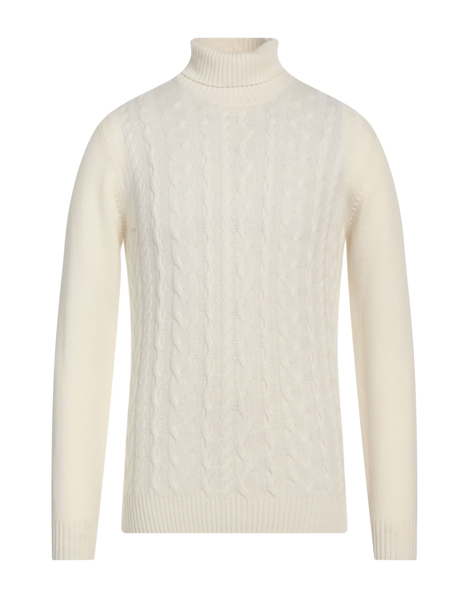 FERRANTE Rollkragenpullover Herren Elfenbein von FERRANTE