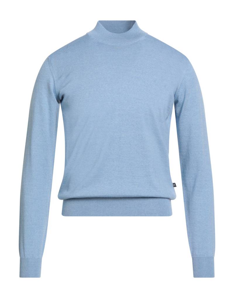 FERRANTE Rollkragenpullover Herren Hellblau von FERRANTE