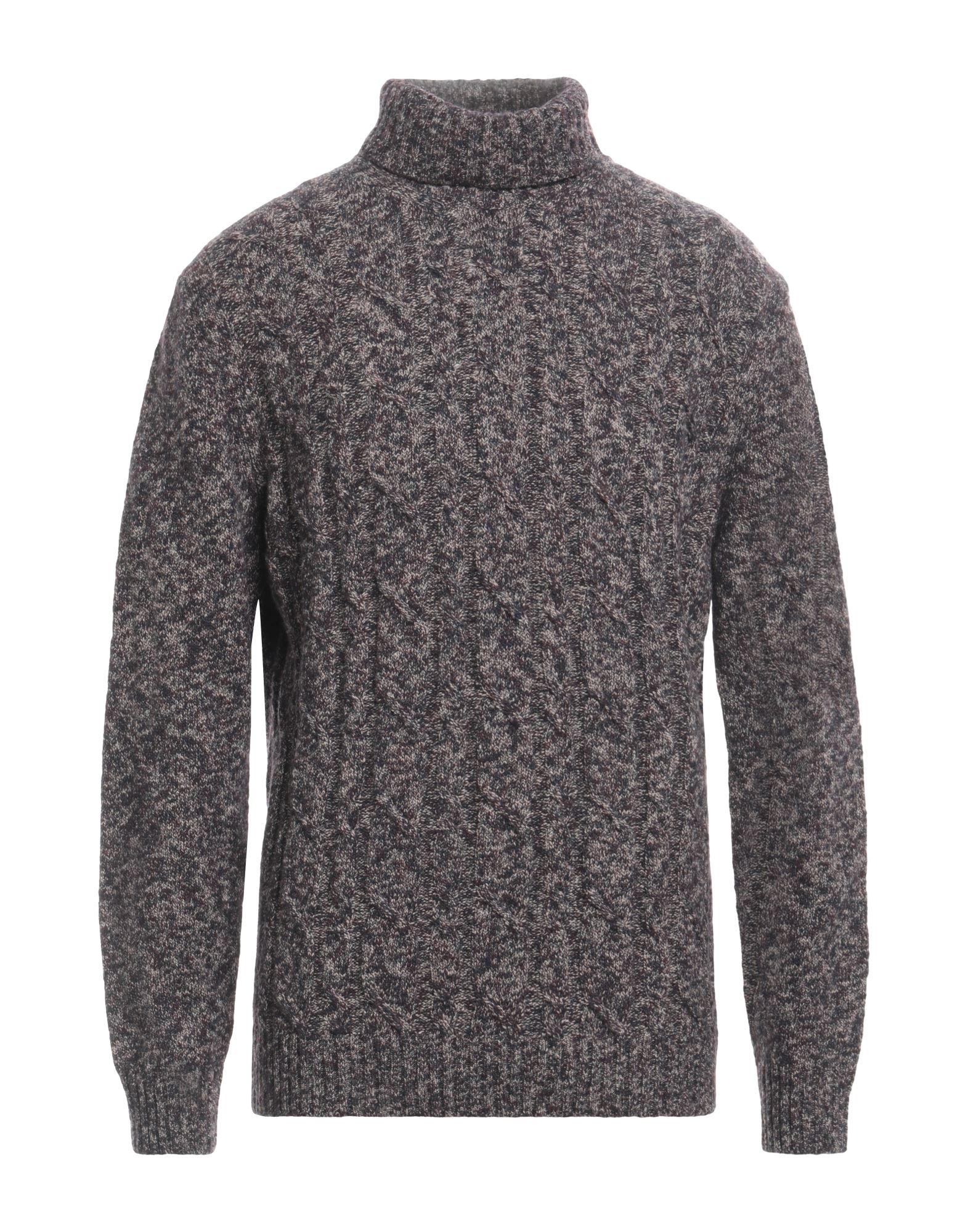 FERRANTE Rollkragenpullover Herren Pflaume von FERRANTE