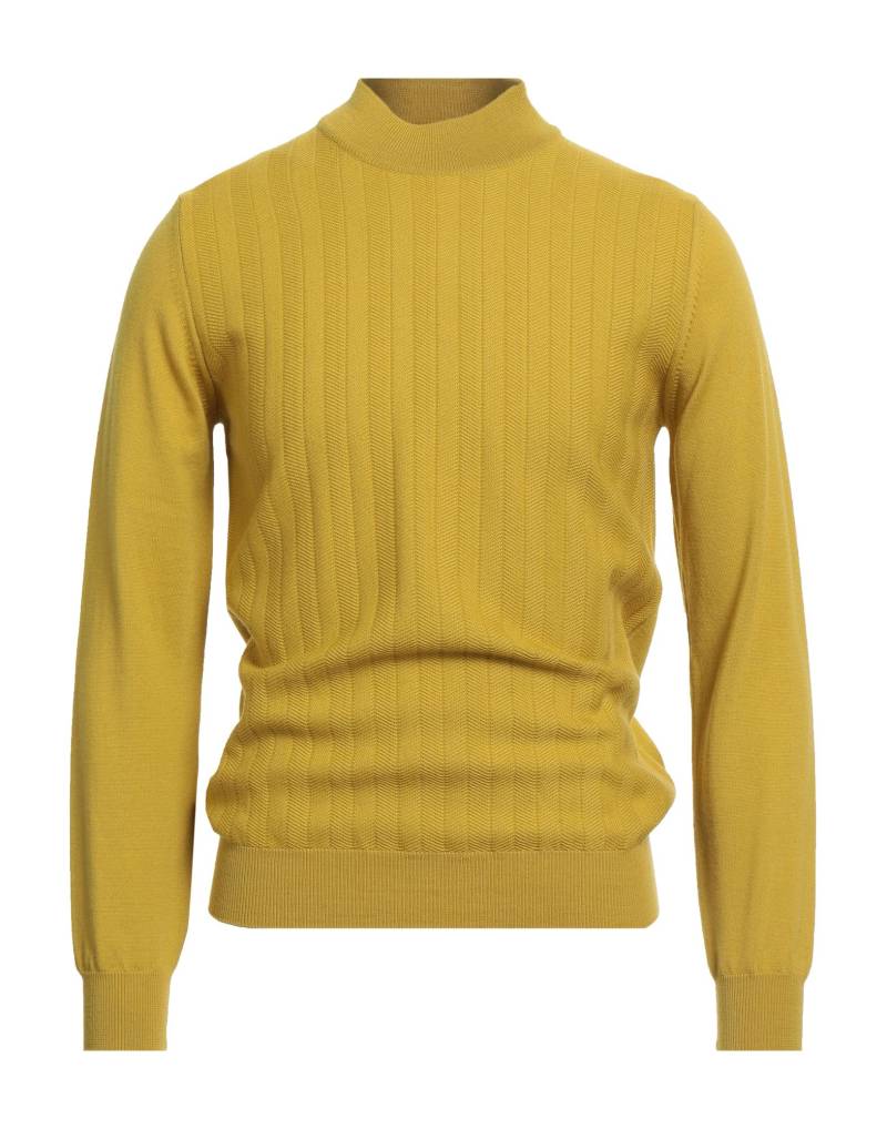 FERRANTE Rollkragenpullover Herren Senf von FERRANTE