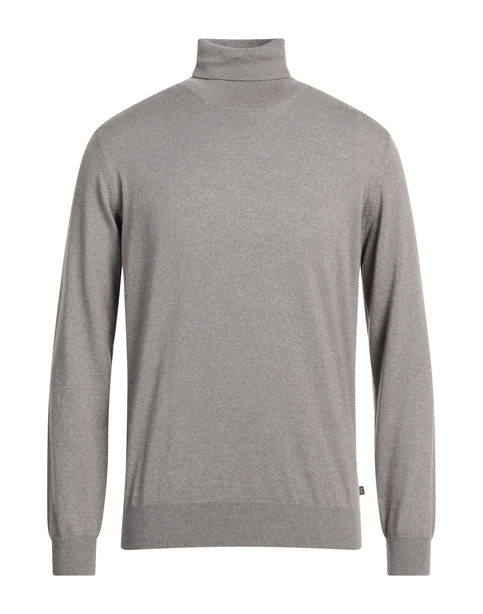 FERRANTE Rollkragenpullover Herren Taubengrau von FERRANTE