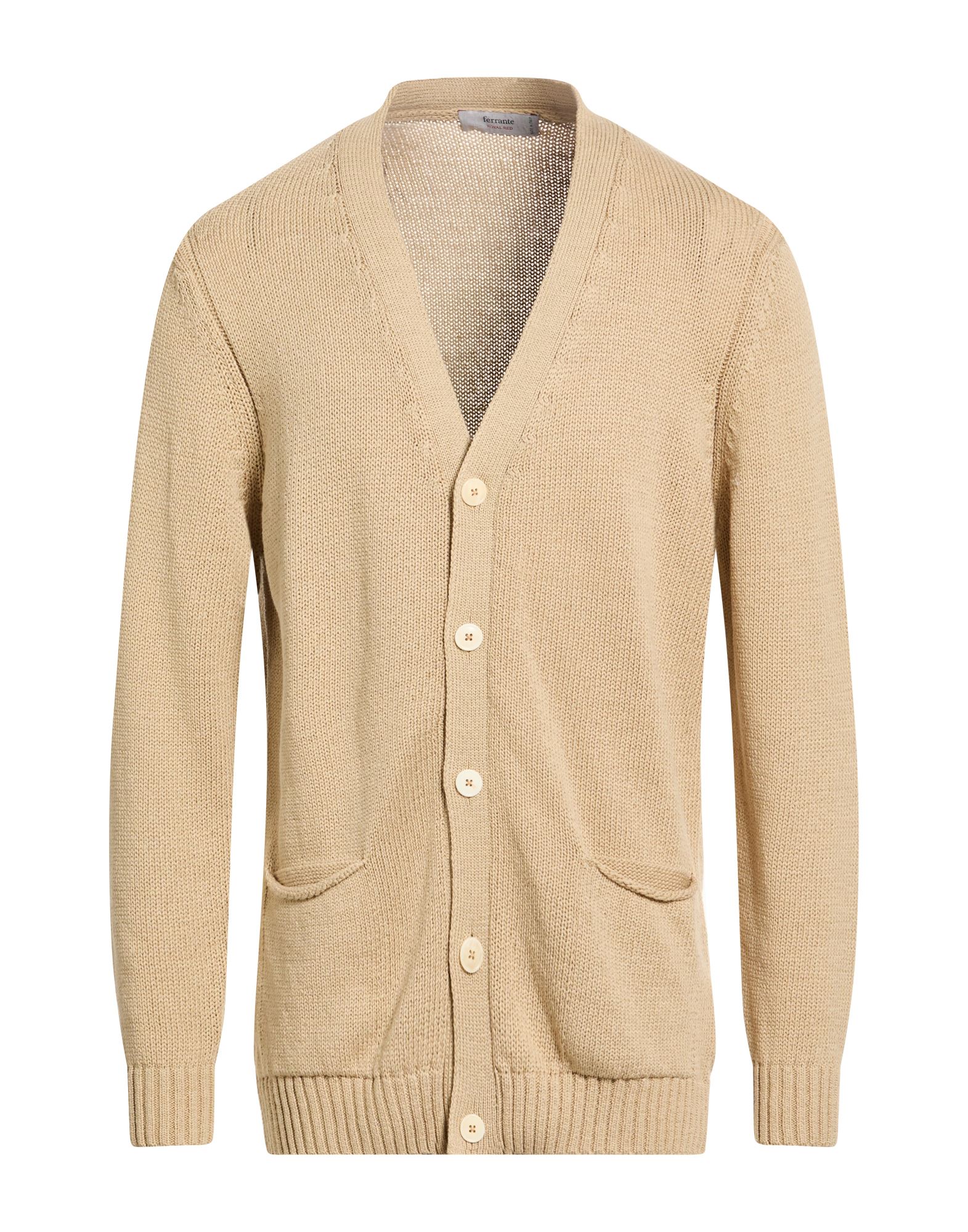 FERRANTE Strickjacke Herren Sand von FERRANTE