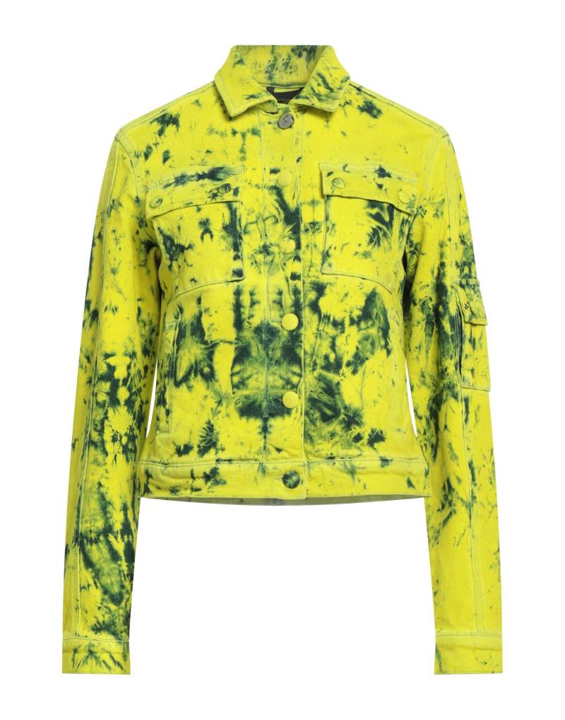 FERRARI Jeansjacke/-mantel Damen Gelb von FERRARI