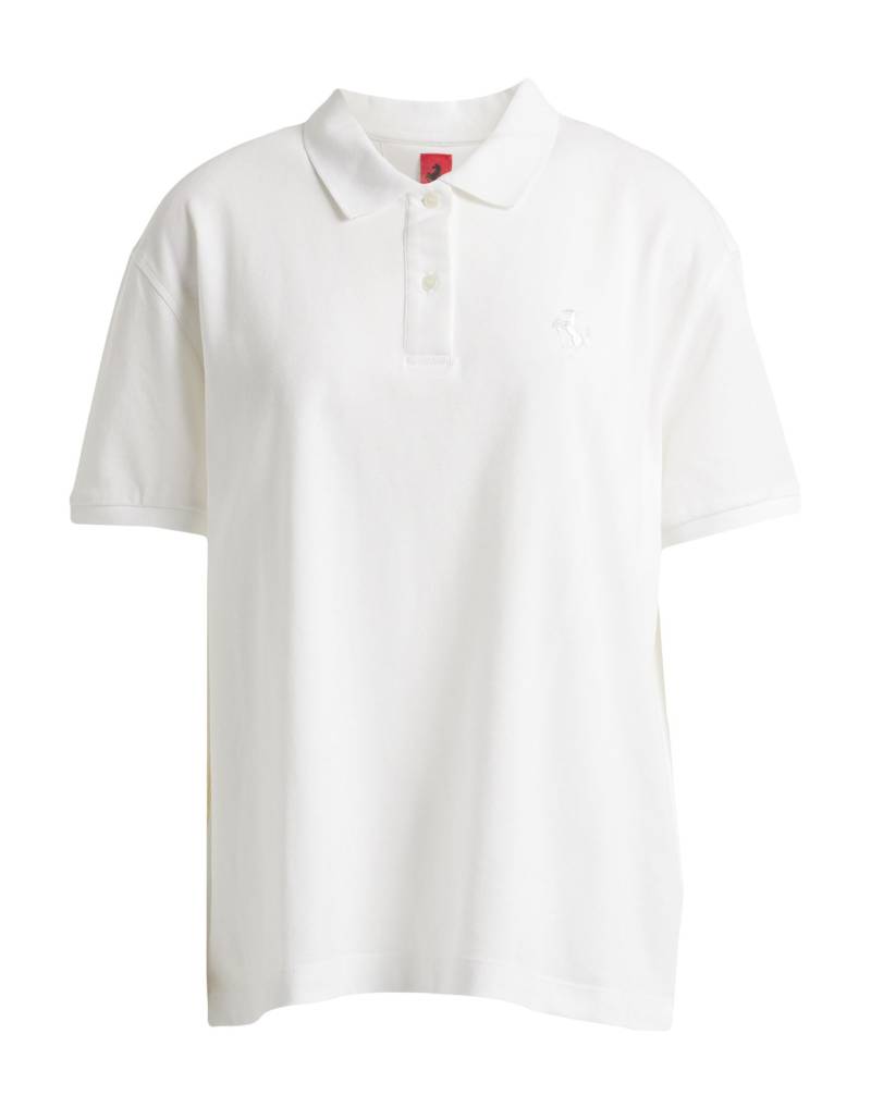 FERRARI Poloshirt Damen Weiß von FERRARI