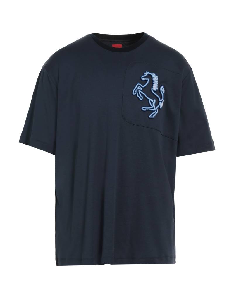 FERRARI T-shirts Herren Marineblau von FERRARI