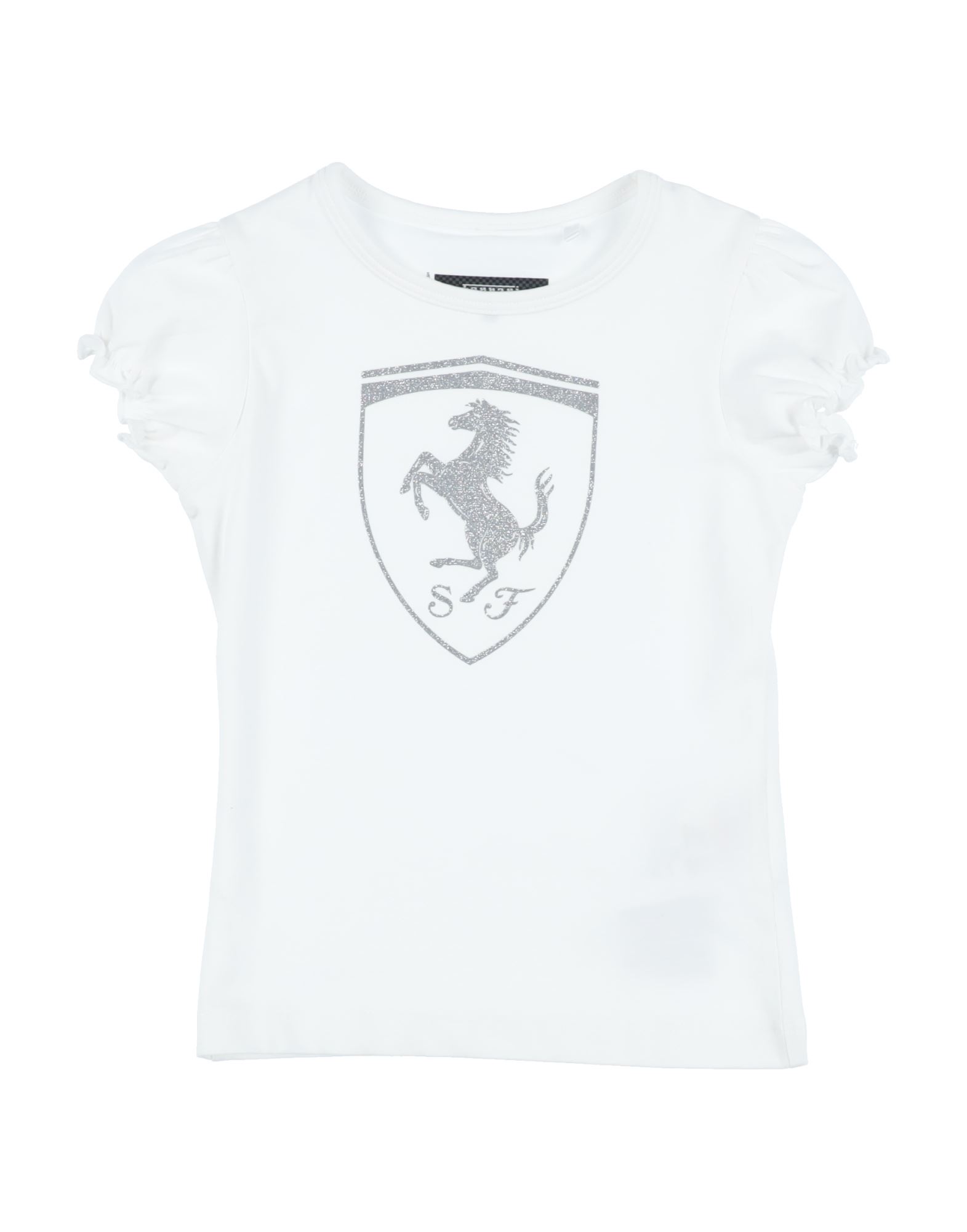 FERRARI T-shirts Kinder Weiß von FERRARI