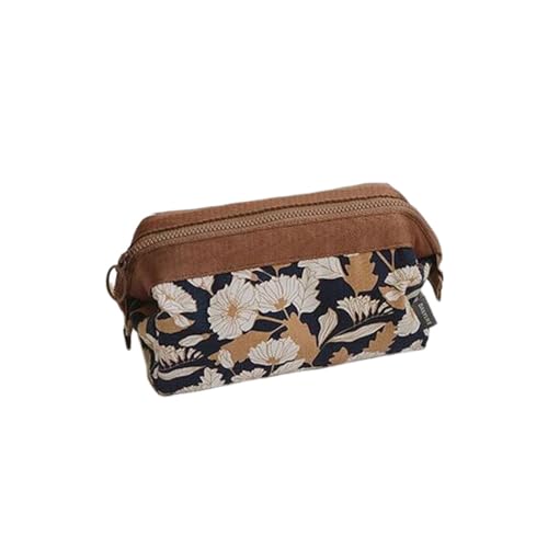 Kulturbeutel für Fluggesellschaften, Vielseitige Schminktasche Reißverschlusstasche, Reise Make up Tasche für Mädchen Frauen (Color : Muti 2, Size : One Size) von FERVEX