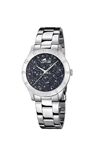 Lotus Damen-Armbanduhr 18569/4, Edelstahl, Silber, Durchmesser 31 mm von Lotus