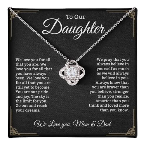 FETCH THE LOVE Halskette mit Aufschrift "To My Badass Daughter" – Geburtstagsgeschenk für Tochter vom Vater, Mutter – bedeutungsvoller Vater-Tochter-Schmuck mit inspirierender Nachrichtenkarte FETCH THE LOVE Halskette mit Aufschrift "To My Badass Daughter" – Geburtstagsgeschenk für Tochter vom Vater, Mutter – bedeutungsvoller Vater-Tochter-Schmuck mit inspirierender Nachrichtenkarte von FETCH THE LOVE