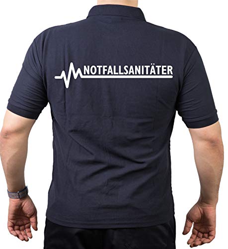FEUER1 Poloshirt Navy, NOTFALLSANITÄTER XXL von FEUER1
