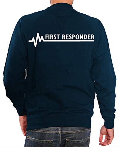 FEUER1 Sweatshirt Navy, First Responder XL von FEUER1