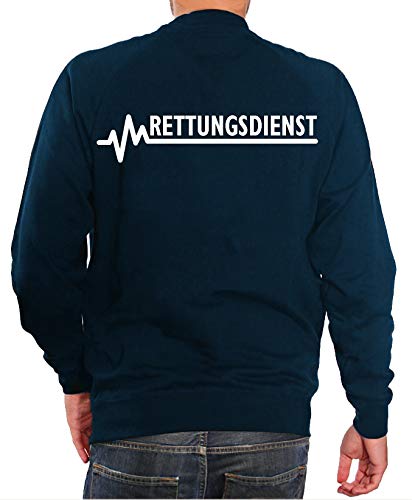 FEUER1 Sweatshirt Navy, Rettungsdienst XL von FEUER1