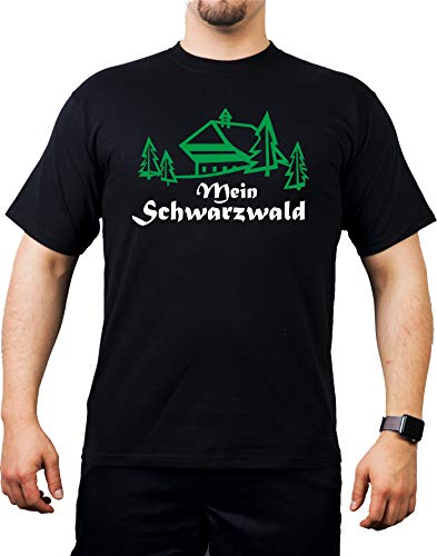 T-Shirt Black, Mein Schwarzwald XXL von FEUER1