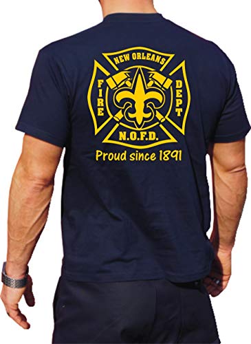 T-Shirt Navy, New Orleans Fire Dept.Proud Since 1891" XXL von FEUER1