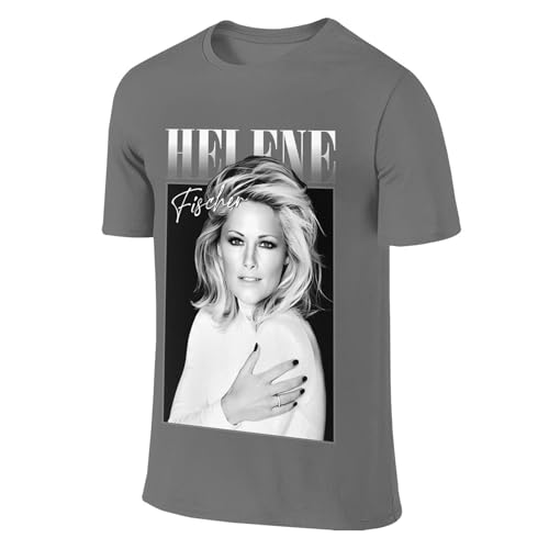 Helene Tshirt Herren Baumwolle Fischer Logo T-Shirt Druck Männer Kurzarm lässig T Shirt Band Lässige Sommer Merch Clothes Top für Men Fans Geschenk Top für Men Fans Geschenk von FEUIASTU
