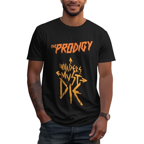 The Tshirt Herren Baumwolle T-Shirt Logo -Druck Männer Kurzarm Pro*digy T Shirt Lässige Sommer - Merch Clothes Top für Men The Tshirt Herren Baumwolle T-Shirt Logo -Druck Männer Kurzarm Pro*digy T Shirt Lässige Sommer - Merch Clothes Top für Men von FEUIASTU