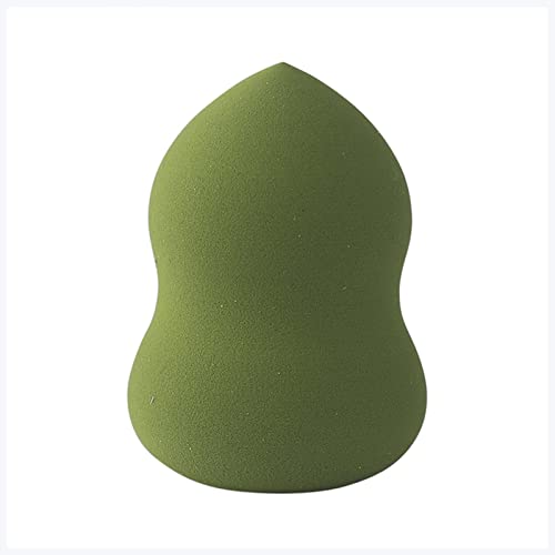 Puderquaste groß Kosmetische Hauch Pulver Glatte Frauen Makeup Foundation Schwamm Schönheit Make-up Werkzeuge & Zubehör Wassertropfen Mischform Puderquaste dreieckig(Gourd green) von FEVKFTXF