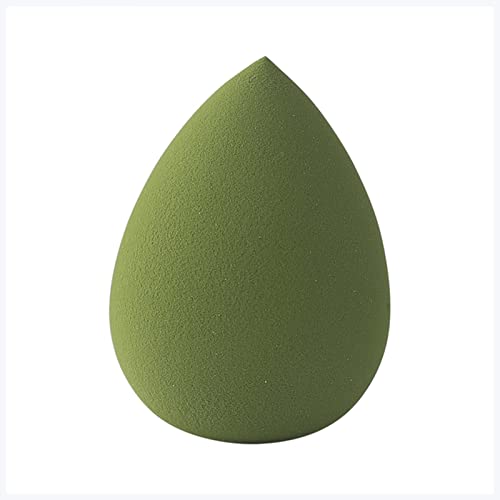Puderquaste groß Kosmetische Hauch Pulver Glatte Frauen Makeup Foundation Schwamm Schönheit Make-up Werkzeuge & Zubehör Wassertropfen Mischform Puderquaste dreieckig(Water drop green) von FEVKFTXF