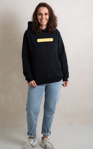 Damen Hoodie 100% Bio-Baumwolle cozy Relaxed fit inkl. einem tauschbaren Label I FÈY von FÈY