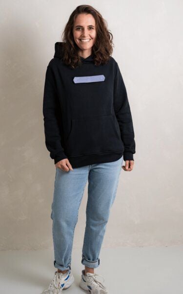 Damen Hoodie 100% Bio-Baumwolle cozy Relaxed fit inkl. einem tauschbaren Label I FÈY von FÈY