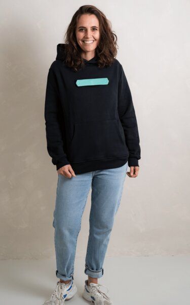 Damen Hoodie 100% Bio-Baumwolle cozy Relaxed fit inkl. einem tauschbaren Label I FÈY von FÈY