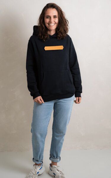 Damen Hoodie 100% Bio-Baumwolle cozy Relaxed fit inkl. einem tauschbaren Label I FÈY von FÈY