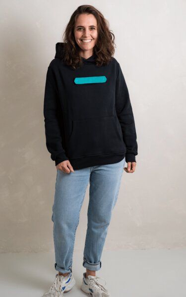 Damen Hoodie 100% Bio-Baumwolle cozy Relaxed fit inkl. einem tauschbaren Label I FÈY von FÈY