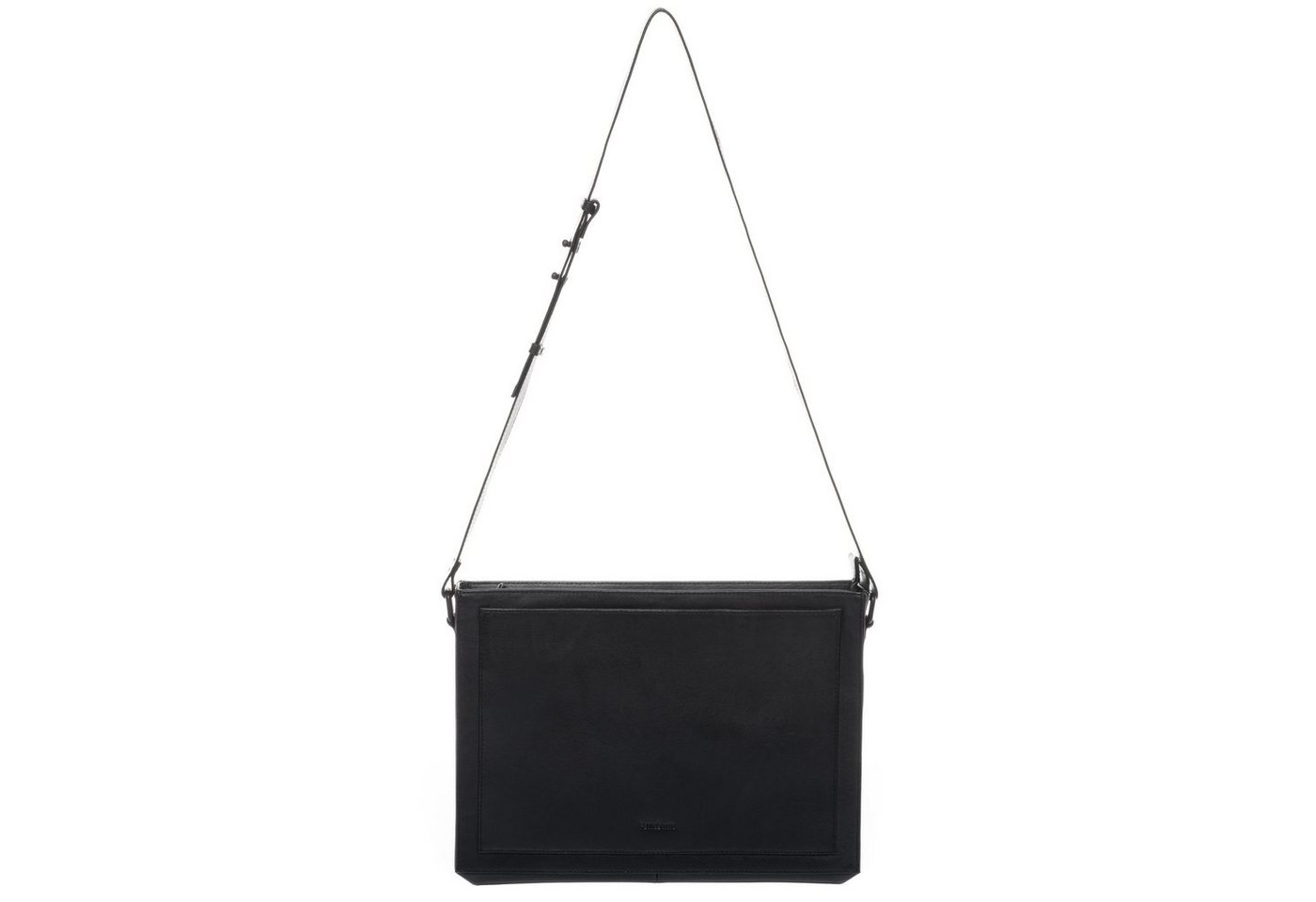 FEYNSINN Umhängetasche Leder Schultertasche Damen SELVA, Handtasche Echtleder für Damen, Umhängetasche schwarz von FEYNSINN