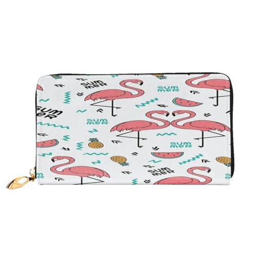 FEYUNYAN Damen Leder Lange Geldbörse Organizer Pink Flamingo Damen Geldbörse RFID Blockierung Große Kapazität Scheckbuchhalter Mehrere Kartenfächer Reißverschluss Münzbörse Leder Damen Geldbörsen FEYUNYAN Damen Leder Lange Geldbörse Organizer Pink Flamingo Damen Geldbörse RFID Blockierung Große Kapazität Scheckbuchhalter Mehrere Kartenfächer Reißverschluss Münzbörse Leder Damen Geldbörsen von FEYUNYAN