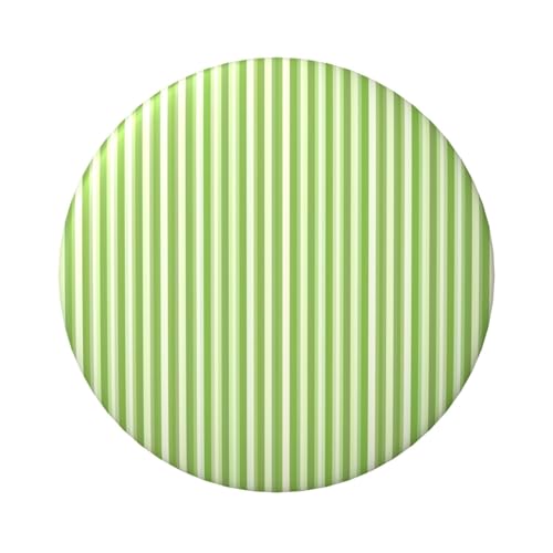 FEYUNYAN Langlebiges Abzeichen für Jacken, Taschen, Geschenke, lebendige Weißblech-Sammelabzeichen für Veranstaltungen, Lehrer, Freunde, klassisch grün gestreift, rund, zum Aufbügeln, Alternative, 1 von FEYUNYAN