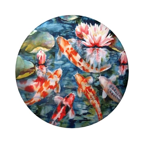 FEYUNYAN Langlebiges Abzeichen für Jacken, Taschen, Geschenke, lebendige Weißblech-Sammelabzeichen für Veranstaltungen, Lehrer, Freunde, runde Fischabzeichen, Bulk-Bügelbilder, Alternative, 1 Stück von FEYUNYAN