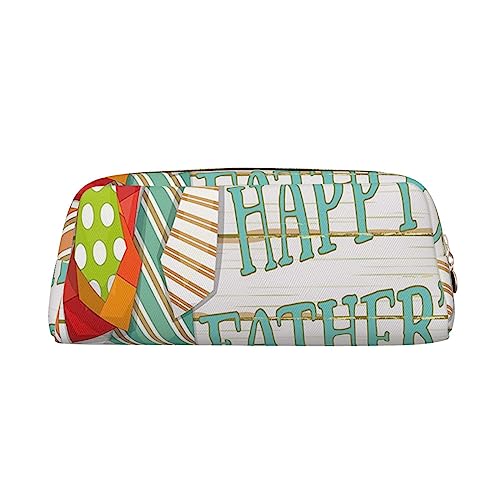 Federmäppchen aus Leder, Premium-PVC-Kosmetiktasche, 8 x 5,5 x 20,5 cm, für Krawatten, Schuhe, Kamera, Angelrute, Bleistifttasche, wasserdichte Make-up-Reisetasche mit kratzfester Polsterung für von FEYUNYAN