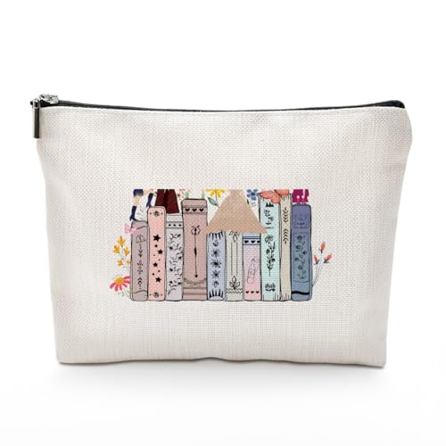 Inspirierte Sänger-Buchdekoration, Buchliebhaber, Geschenke, lustige Sänger-Fans, Musikliebhaber, Geschenke für Frauen, süßes Sänger-Songtext, Album, Merch-Serie, Make-up-Tasche, Reise-Kulturbeutel von FFCTY