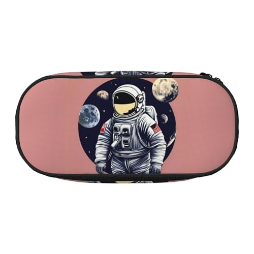 FFCVZAA Astronaut On The Moon 1 Bedrucktes modisches Federmäppchen Reise Make-up Tasche Schule Student Essentials Kulturbeutel, Schwarz , Einheitsgröße, Taschen-Organizer FFCVZAA Astronaut On The Moon 1 Bedrucktes modisches Federmäppchen Reise Make-up Tasche Schule Student Essentials Kulturbeutel, Schwarz , Einheitsgröße, Taschen-Organizer von FFCVZAA