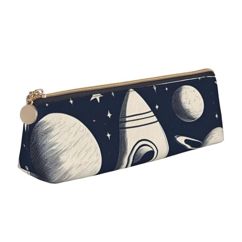 FFCVZAA Federmäppchen, Motiv: Rakete im Weltraum, für Schule, Uni, Büro, Jungen, Mädchen, Lernbedarf FFCVZAA Federmäppchen, Motiv: Rakete im Weltraum, für Schule, Uni, Büro, Jungen, Mädchen, Lernbedarf von FFCVZAA