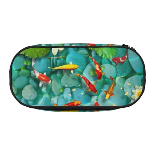 FFCVZAA Federmäppchen mit japanischem hübschem Koi-Fisch-Druck, modisches Federmäppchen, Reise-Make-up-Tasche, Schule, Studenten, Kulturbeutel, Schwarz , Einheitsgröße, Taschen-Organizer FFCVZAA Federmäppchen mit japanischem hübschem Koi-Fisch-Druck, modisches Federmäppchen, Reise-Make-up-Tasche, Schule, Studenten, Kulturbeutel, Schwarz , Einheitsgröße, Taschen-Organizer von FFCVZAA