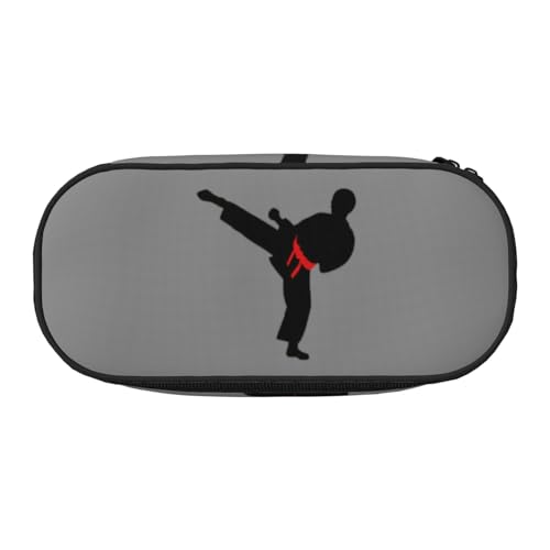 FFCVZAA Karate Boy Vector Wechselgürtel Farbdruck Modisches Federmäppchen Reise Make-up Tasche Schule Student Essentials Kulturbeutel, Schwarz , Einheitsgröße, Taschen-Organizer FFCVZAA Karate Boy Vector Wechselgürtel Farbdruck Modisches Federmäppchen Reise Make-up Tasche Schule Student Essentials Kulturbeutel, Schwarz , Einheitsgröße, Taschen-Organizer von FFCVZAA
