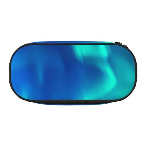 FFCVZAA Modisches Federmäppchen mit Nordlichter-Druck, Reise-Make-up-Tasche, für Schule, Studenten, Kulturbeutel, Schwarz , Einheitsgröße, Taschen-Organizer FFCVZAA Modisches Federmäppchen mit Nordlichter-Druck, Reise-Make-up-Tasche, für Schule, Studenten, Kulturbeutel, Schwarz , Einheitsgröße, Taschen-Organizer von FFCVZAA