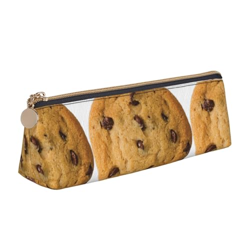 FFCVZAA Praktisches Federmäppchen mit Schokoladenkeks-Aufdruck, Stifteetui, Schule, Uni, Büro, Jungen, Mädchen, Lernbedarf FFCVZAA Praktisches Federmäppchen mit Schokoladenkeks-Aufdruck, Stifteetui, Schule, Uni, Büro, Jungen, Mädchen, Lernbedarf von FFCVZAA