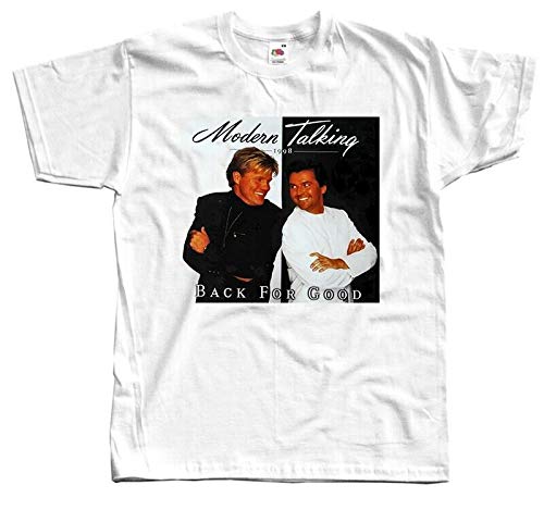 Modern Talking Back for Good Album Cover Men T-Shirt White 3XL von FFE