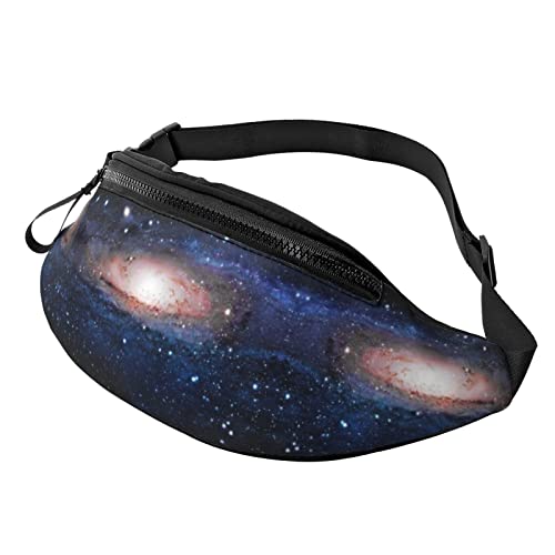 Jeju Island Korea Print Outdoor Sport Bauchtasche Freizeit Sport Hüfttasche Alltag Casual Brusttasche für Männer und Frauen, Sky Universe Space Print, Einheitsgröße von FFEXS